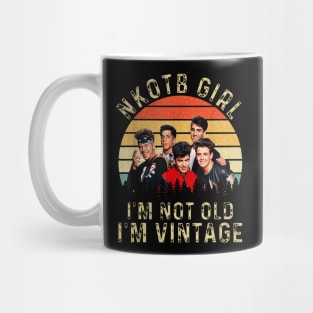 Retro NKOTB Girl I'm NOT Old I'm Vintage Mug